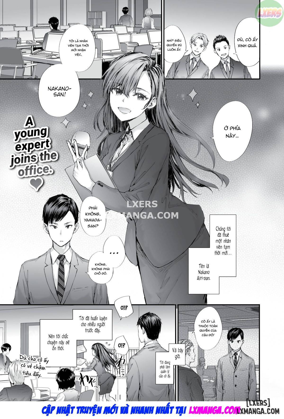 Cô nhân viên tạm thời Nakano-san từng là diễn viên phim người lớn.