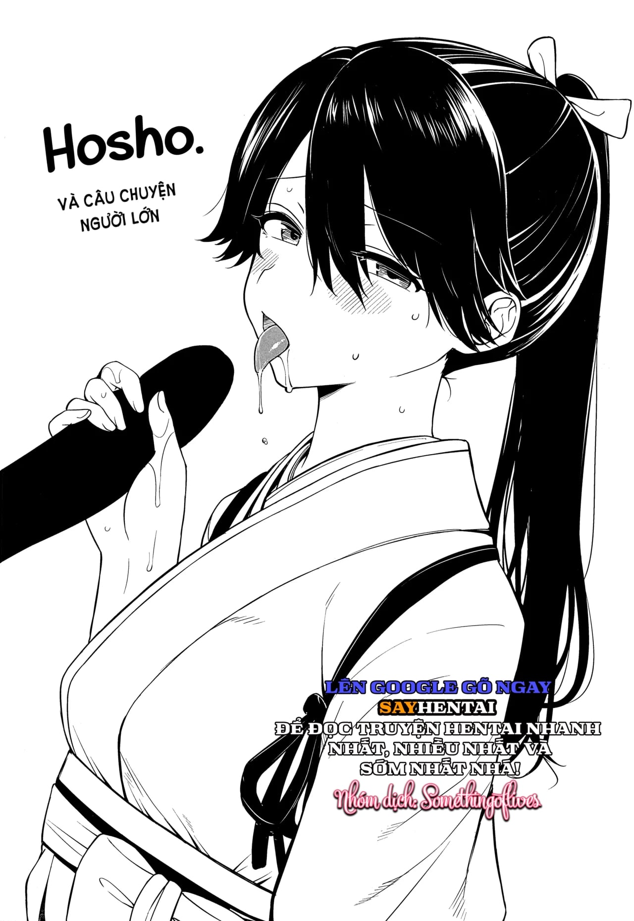 Hosho và câu chuyện người lớn