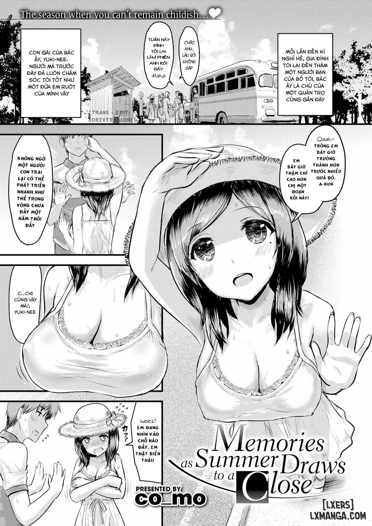 Memories as Summer Draws to a Close