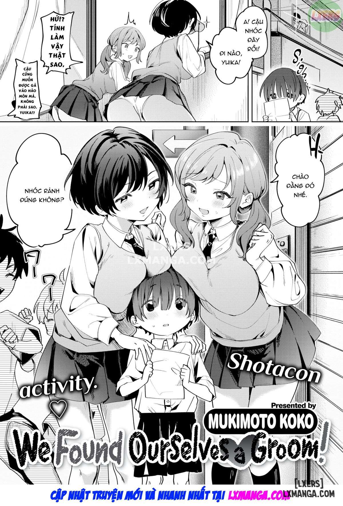 We Found Ourselves ❤ a Groom